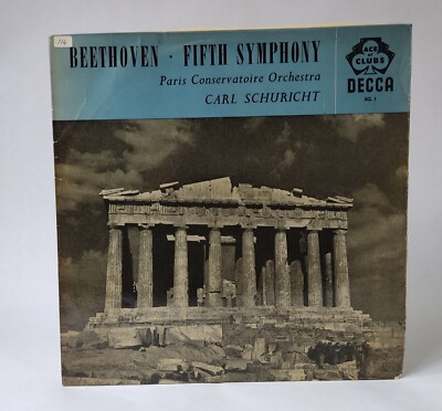Beethoven - Fifth Symphony (Carl Schuricht) - Music Vinyl Record