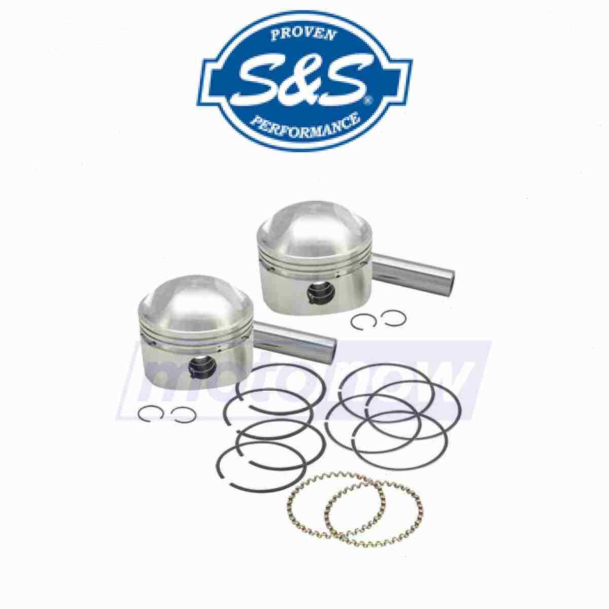 S&S Cycle Piston Kit (41/2in. Stroke) for 19821983 Harley