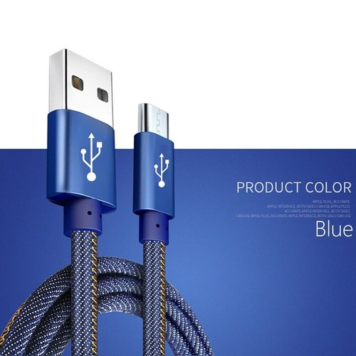 Braided USB Type C Fast Charging Data Cable For Samsung Huawei Oppo Google Moto - Picture 37 of 99