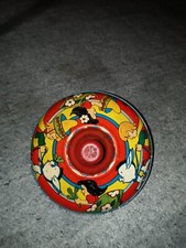 Vintage 1950s The Ohio Art Co. Spinning Top Toy Mexican Themed With Donkey