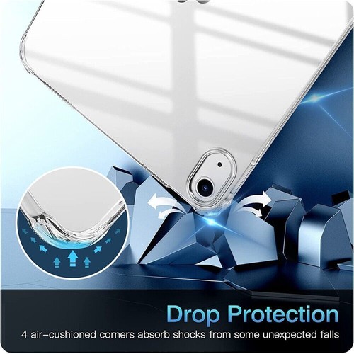 Smart Case For 2025 NEW iPad Air 11" M3/ iPad Pro 11 inch 2024 Clear Back Cover - Picture 74 of 75