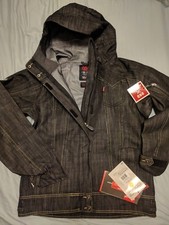 レア！686 × Levi's スノーボードジャケット リーバイス ウェア 686 Levis Trucker 3-Ply Process Jean TMS Times Denim Ski Snowboard