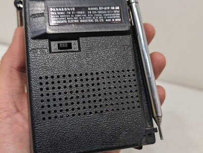 Panasonic RF-619 FM-AM Pocket Transistor Radio - Morris Park