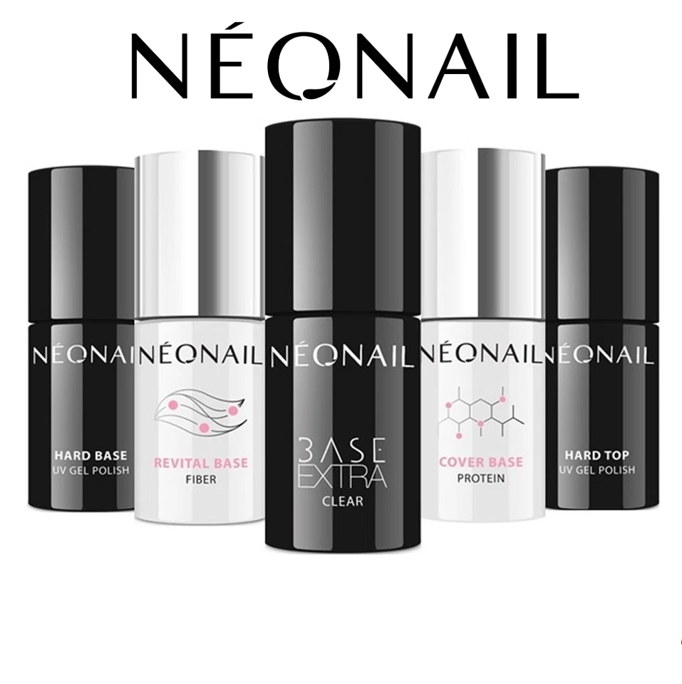 UV Hybrid NEONAIL 6in1, Dry Top, 2in1, Base Extra, Cover, Shine Bright, Hard Top