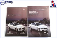 GENUINO JAGUAR XE 2015-2019 MANUAL DEL PROPIETARIO MANUAL DE USUARIO GUÍA RÁPIDA