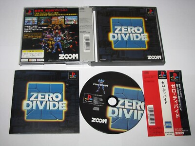 Zero Divide (Japanese) Playstation PS1 Japan import +obi US Seller