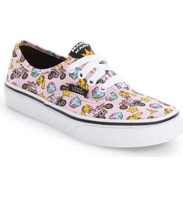 vans peach nintendo