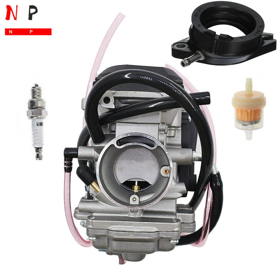Carburador y colector de admisión para Yamaha XT225 XT 225 1987-2006 EE. UU. Foto 2 de 4