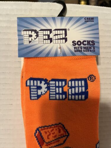 PEZ Candy Brand Unisex Novelty Socks. Colorful And Fun. Crew Length - Picture 2 of 2