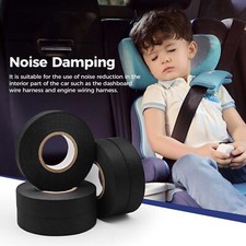 5 rollos de cinta adhesiva de tela para mazos de cables el ctricos