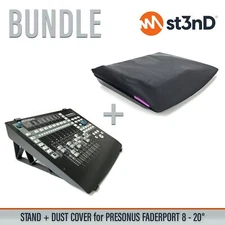 STAND + DUST COVER for PRESONUS FADERPORT 8 - 20° | BUNDLE OFFER