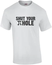 Shut your pi hole - funny pun t-shirt