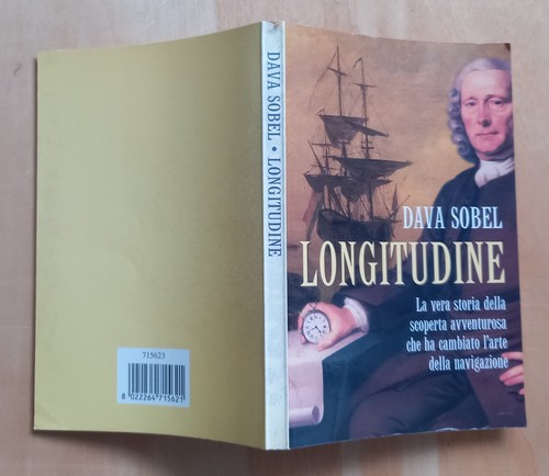 LIBRO LONGITUDINE Dava Sobel 2001 Mondolibri Navigazione - Picture 2 of 8