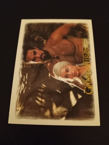 2024 Game of Thrones Legends Of The Realm #MD69 Daenerys Drogo Memorable Duo /75 - Picture 2 of 10