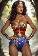 "Wonder Woman 94" 13x19 Fine Art Print Limited to Only 20 Hand-Numbered Copies