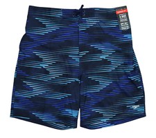 Speedo Bondi Eco 4-Way Stretch UPF 50 Men's Bathing Suit XXL NWT Blue Glass