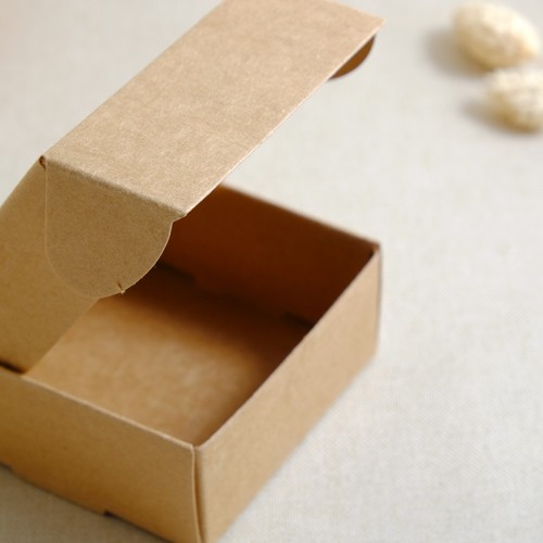 Kraftpapier Geschenkbox Faltschachtel Schmuckschachtel Box S1M02 - Bild 4 von 11