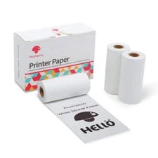 Phomemo White Sticker 20-Year Long-Lasting 53mm Adhesive Thermal Paper