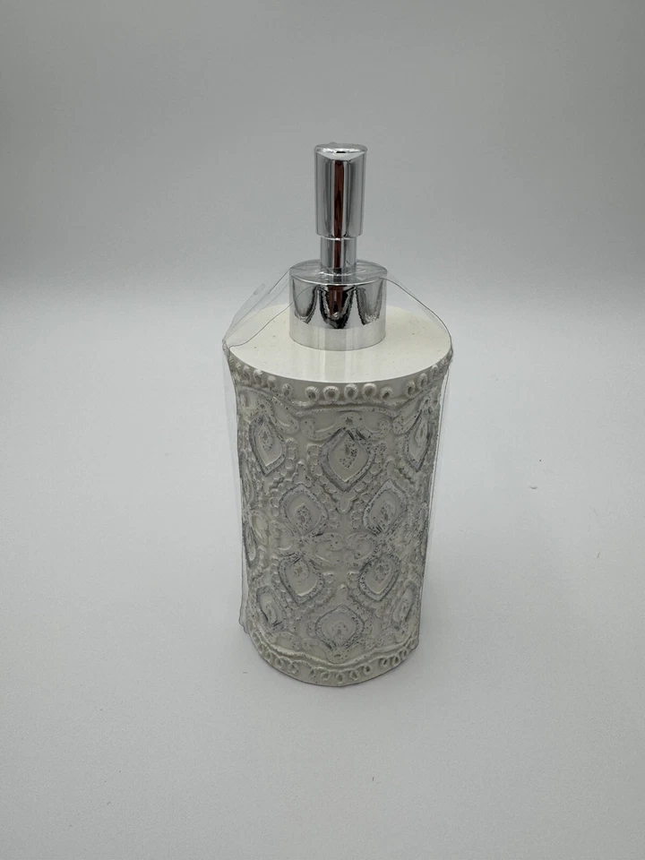 Bomba de loción Monaco, blanca Foto 2 de 3