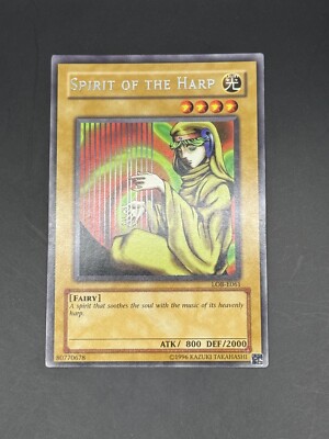 Spirit Of The Harp | LOB-E061 | Yu-Gi-Oh Card | eBay