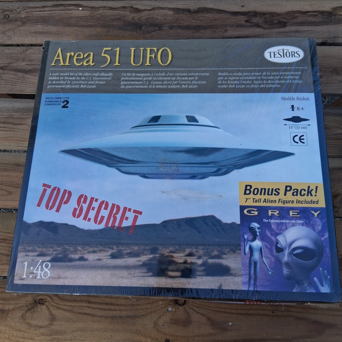 Testors S4 UFO 1/48 Spacecraft for sale online | eBay