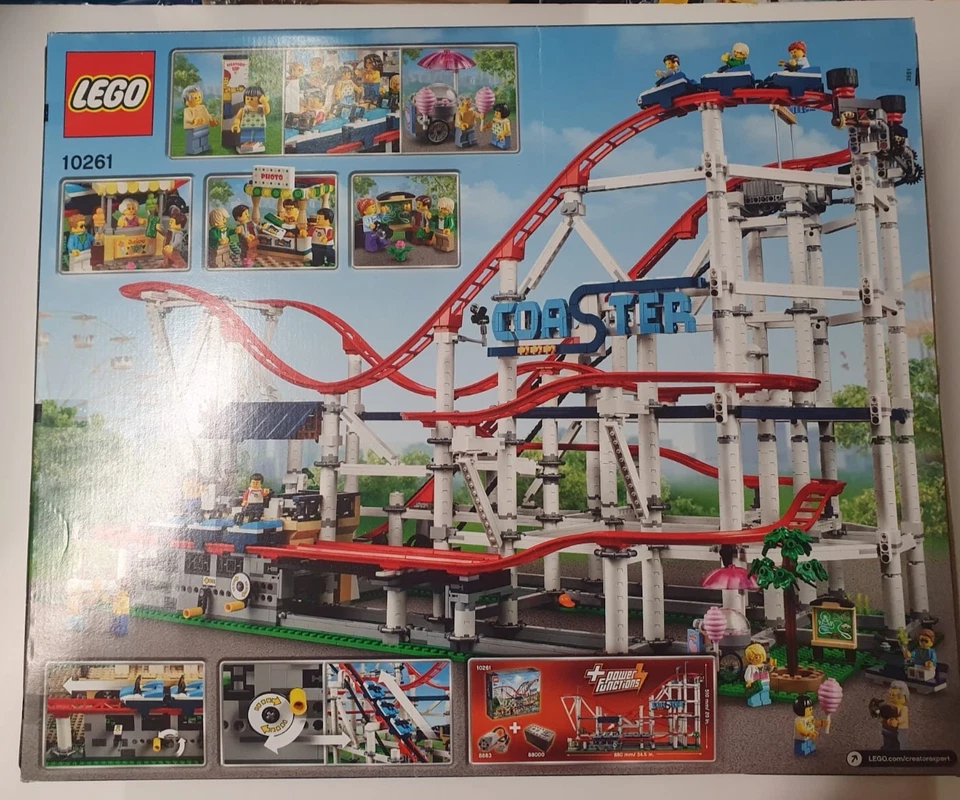 LEGO Creator Expert Montaña Rusa (10261) Nuevo Y Sin Abrir - Imagen 2 de 4
