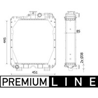 KüHler MotorküHlung Mahle CR 2288 000P KüHlung