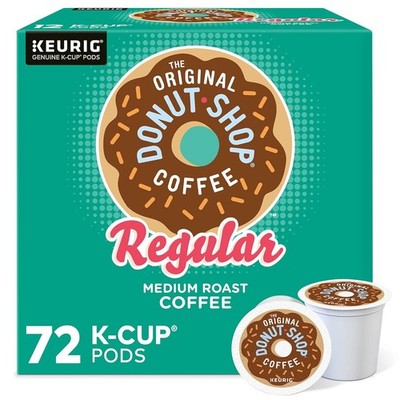 The Original Donut Shop Regular Keurig Single-Serve K-Cup Pods, 72 Count