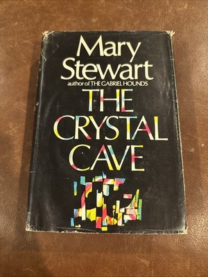 The Crystal Cave by Mary Stewart HC DJ BOMC Edition 1970 Vintage