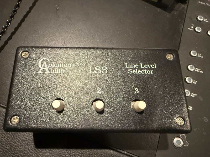 Coleman Audio LS3 Line Level Selector Switch