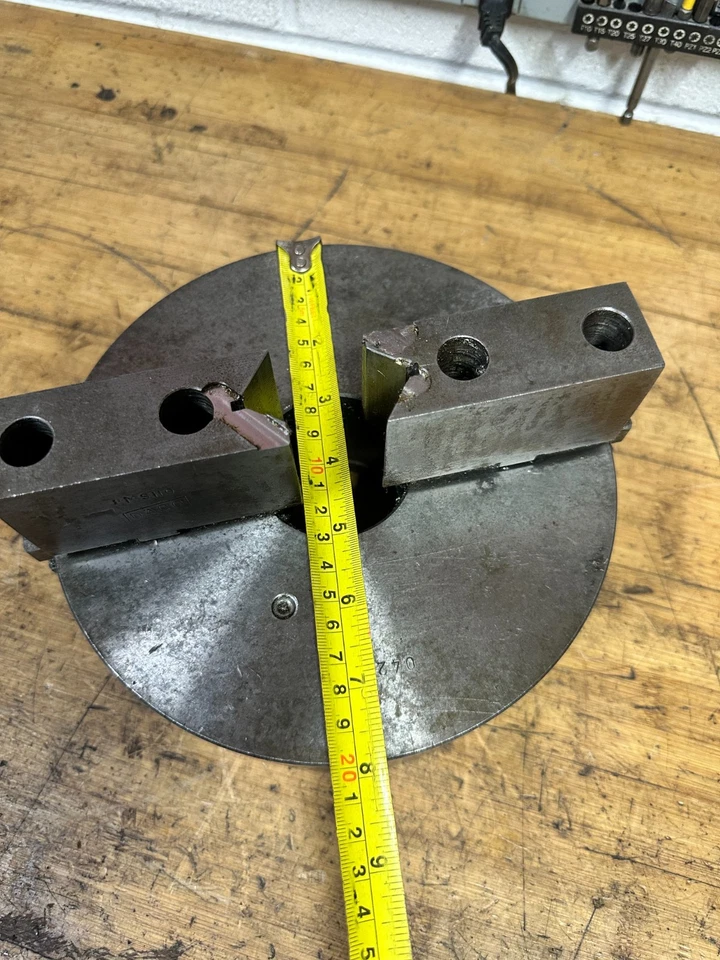 2-челюстной токарный патрон 8 дюймов польский - вероятно, бизон - Изображение 4 из 4