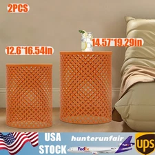 Patio Side Tables Accent End Table Metal Outdoor Side Table round Out End Table