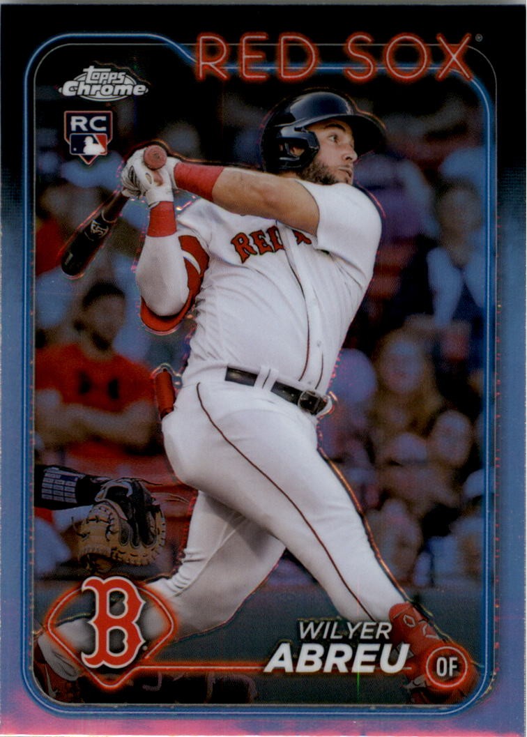2024 Topps Chrome Baseball Refractors #165 Wilyer Abreu