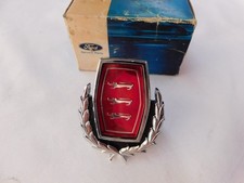 Nos Oem Ford 1973 Galaxie 500 Grille Ornament Emblem Badge Trim