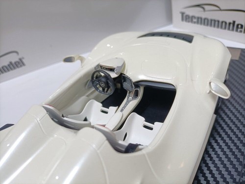 Tecnomodel 1:18 McLaren Supercar Model McLaren Elva 2022 Pearl White - Picture 4 of 12