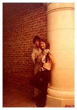 1980s American Couple Streets Vintage Photo Snapshot California