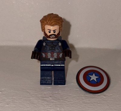 LEGO Marvel Super Heroes - Captain America Minifigure (sh0495)