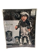 NEW Skeleton Infant 2-Piece Costume Size 6-12 Months