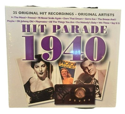 Hit Parade 1940s Music CD 25 Original Hit Recordings By Original Artists 37769cd