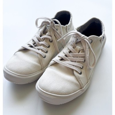 Merrell Around Town Whitecap Women s Size 8 Cream Canvas Sneakers