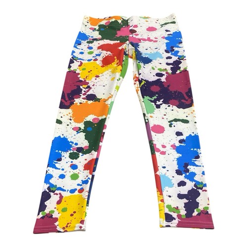 Preowned Fiercepulse Color Splash Yoga Leggings Size Small