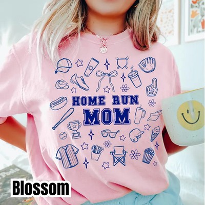 Baseball Mama Retro Comfort Tee Mom Game Day Shirt