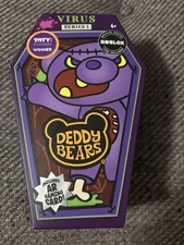 Deddy Bears Series 5 Virus Bear  With Robolox Digital Item & AR Card! New!