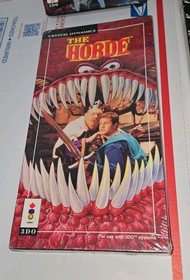5 3DO Games  Including The Horde NEW SEALED, Mega Race, Jammit, Novastorm READ!!