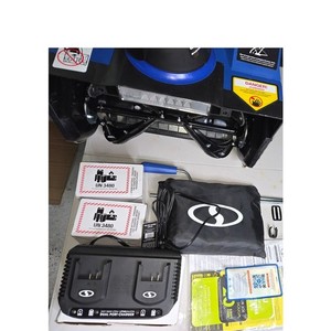 Snow Joe 24V 4.0Ah Batteries (2) + Dual Charger + 18" Snow Blower Parts Repair