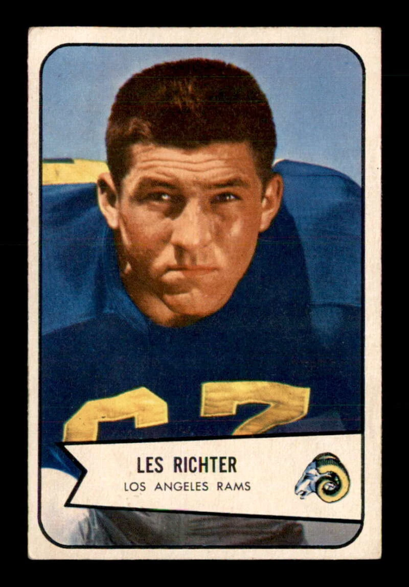 Les Richter trading card