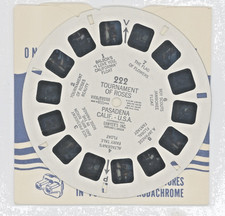 Tournament of Roses Pasadena California 1953 View-Master Reel with Richard Nixon