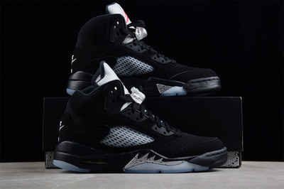 #ad #ad Jordan 5 Retro OG Black Metallic Reimagined High Top Men#x27;s Basketball Shoes $99.00