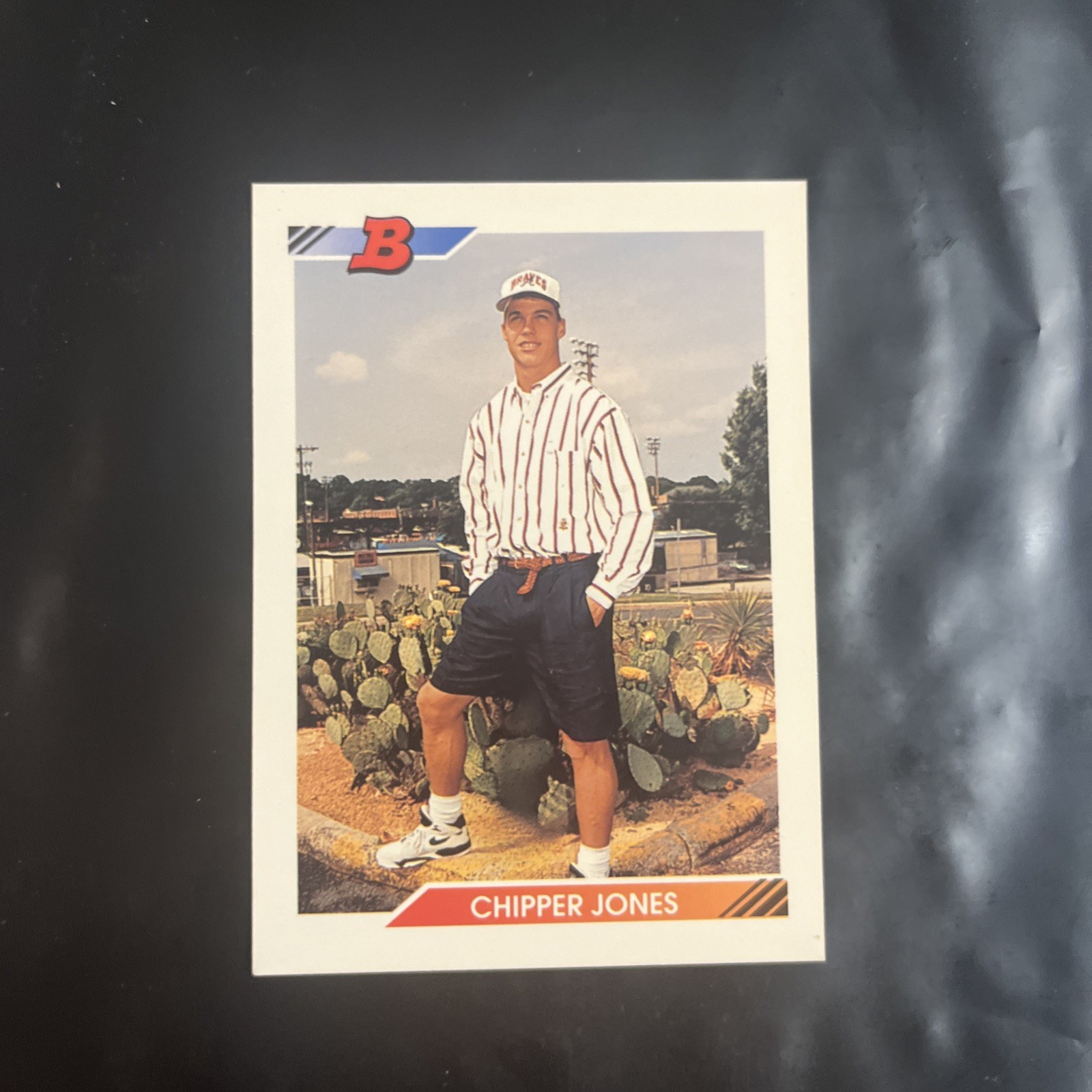 1992 Bowman # 28 Chipper Jones RC NR-MINT