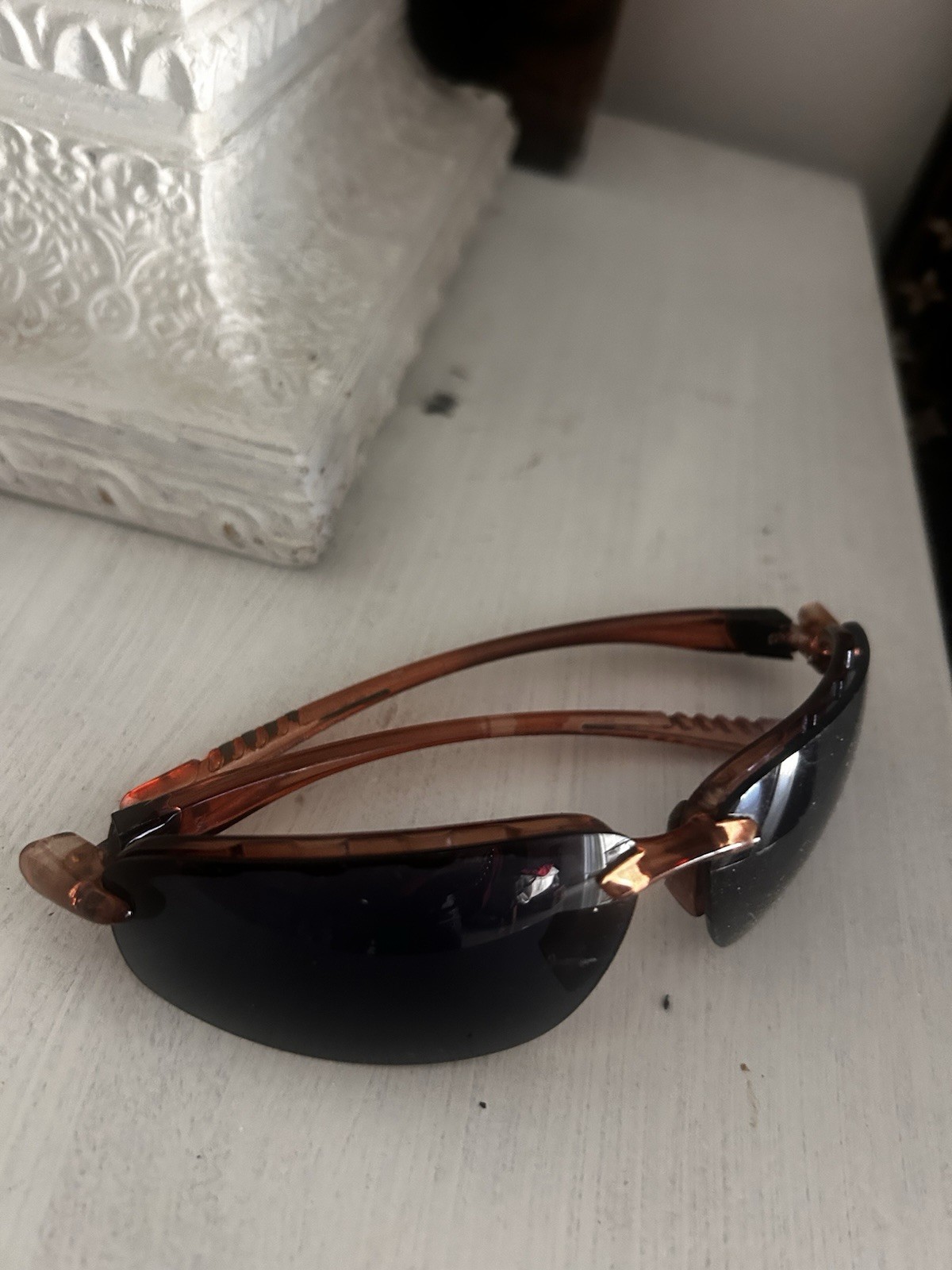 Oakley Rectangular Sunglasses Brown - image 5